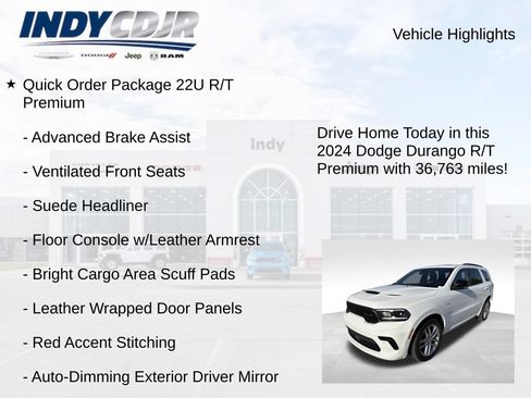Used 2024 Dodge Durango R/T AWD/4WD image 6