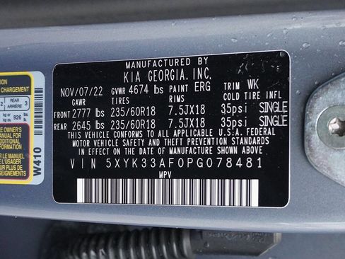 Used 2023 Kia Sportage EX image 44