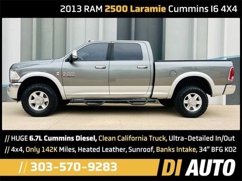 Used 2013 RAM 2500 Laramie w/ HD Snow Plow Prep Group image 1