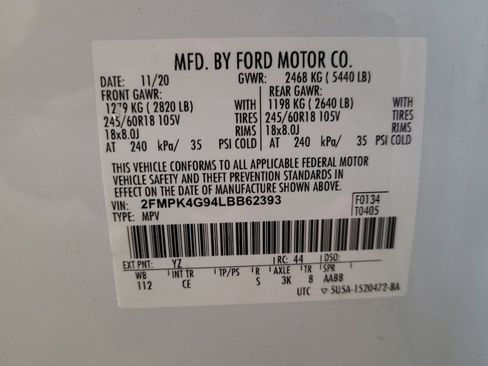 Used 2020 Ford Edge SE AWD/4WD image 33
