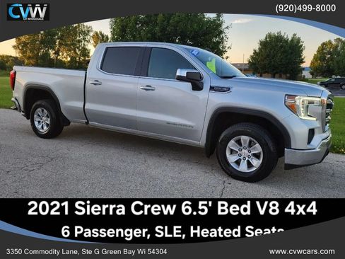 Used 2021 GMC Sierra 1500 SLE AWD/4WD image 1