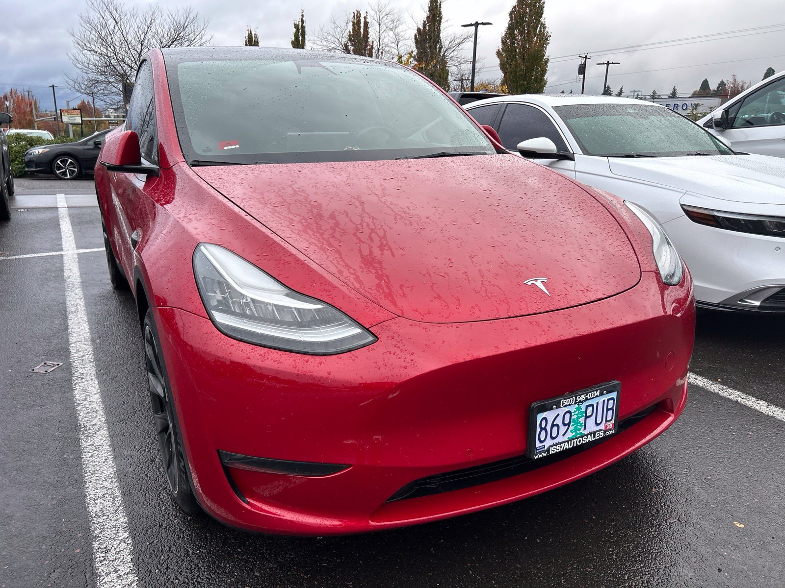 Used 2021 Tesla Model Y Long Range AWD/4WD image 3