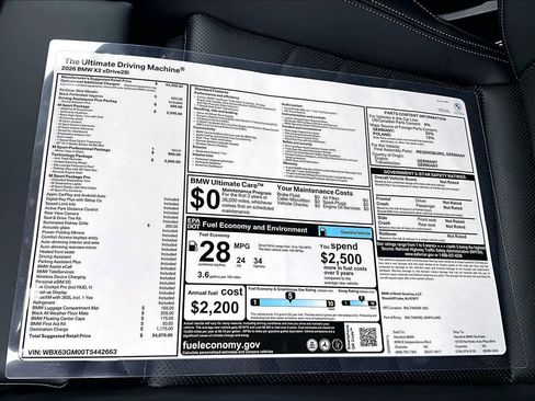 New 2026 BMW X2 xDrive28i w/ Technology Package AWD/4WD image 19