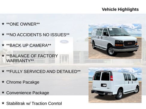 Used 2024 GMC Savana 2500 w/ Driver Convenience Package image 6