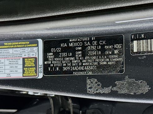 Used 2022 Kia Forte LXS FWD image 11