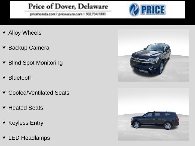 Used 2024 Ford Expedition Max Limited w/ Excursion Package AWD/4WD image 2