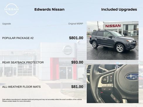 Used 2018 Subaru Forester 2.5i Touring w/ Popular Package #2 AWD/4WD image 7