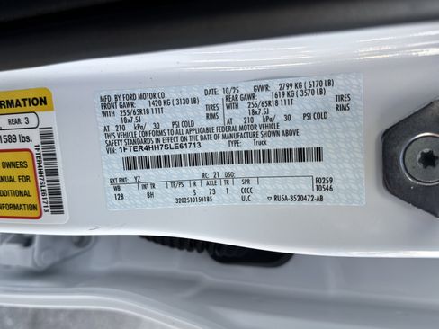 New 2025 Ford Ranger XLT w/ FX4 Off-Road Package image 31