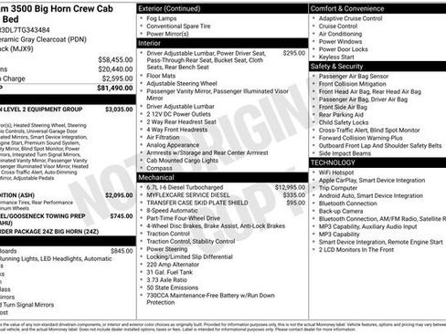 New 2026 RAM 3500 Big Horn AWD/4WD image 27