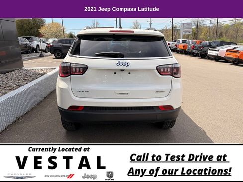 Used 2021 Jeep Compass Latitude w/ Convenience Group AWD/4WD image 8