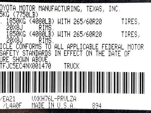 Certified 2022 Toyota Tundra Limited AWD/4WD image 24