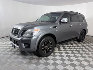 Used 2017 Nissan Armada Platinum w/ Captain Seat Package AWD/4WD video 3