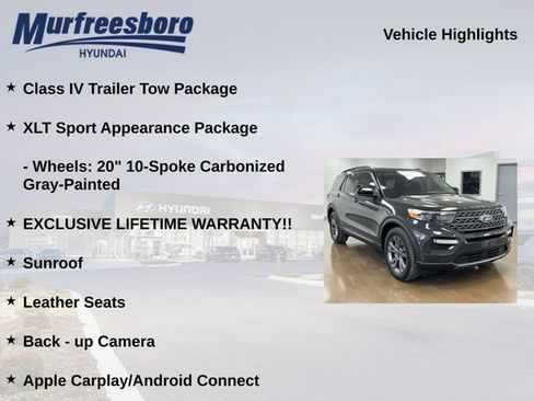 Used 2022 Ford Explorer XLT w/ Equipment Group 202A RWD image 5