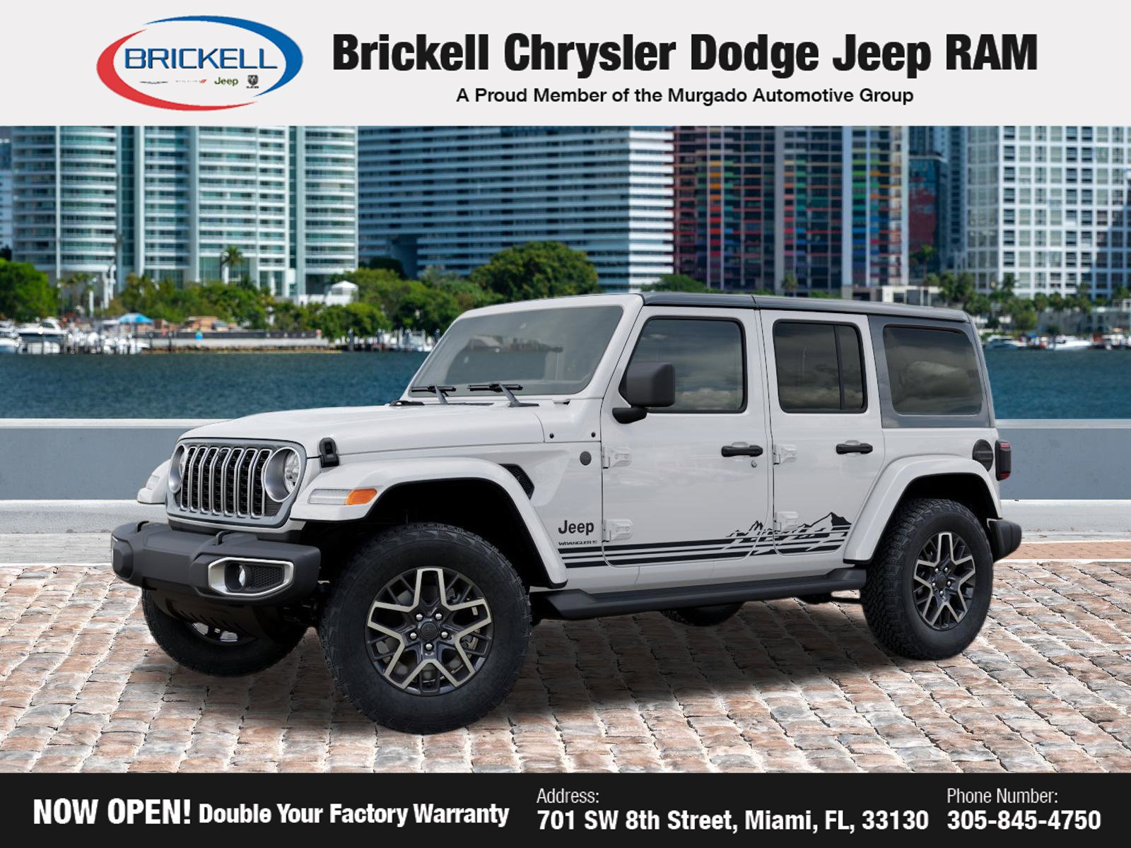 New 2026 Jeep Wrangler Unlimited Sahara w/ Rockslide Package AWD/4WD image 4