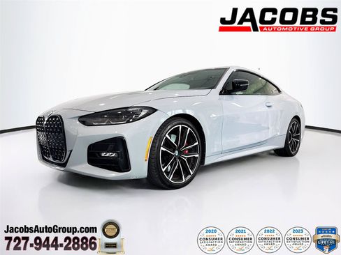 Used 2022 BMW 430i Coupe w/ M Sport Package RWD image 1