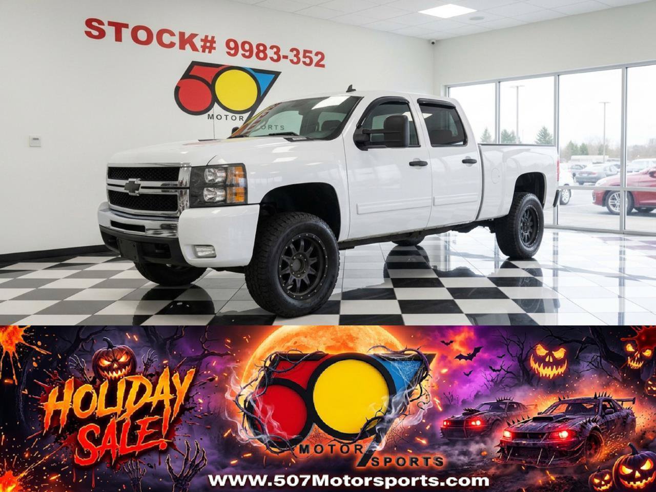 Used 2008 Chevrolet Silverado 3500 4x4 Crew Cab image 1