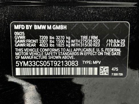 Used 2026 BMW XM Label Red image 20