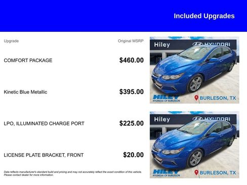 Used 2017 Chevrolet Volt LT w/ Comfort Package image 5