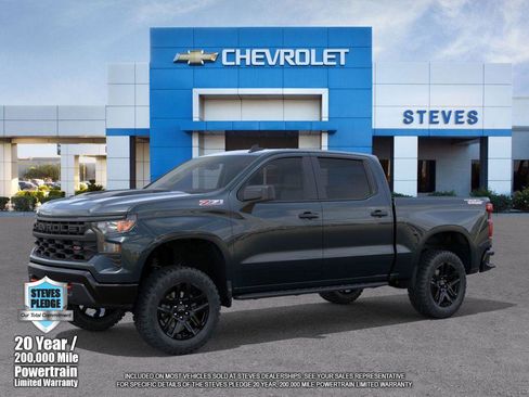 New 2026 Chevrolet Silverado 1500 Custom Trail Boss w/ LPO, Dark Essentials Package image 2