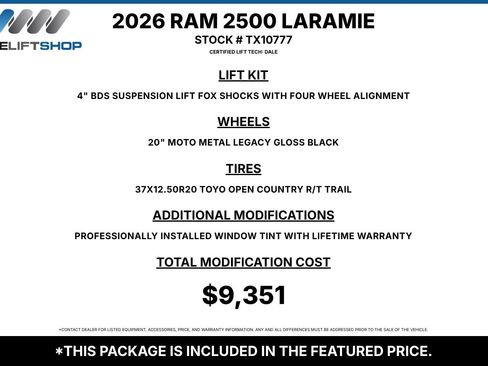 Used 2026 RAM 2500 Laramie AWD/4WD image 2