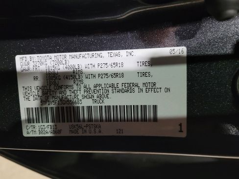 Used 2016 Toyota Tundra TRD Pro image 33