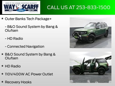 New 2025 Ford Bronco Sport Outer Banks w/ Sasquatch Outer Banks Package image 18