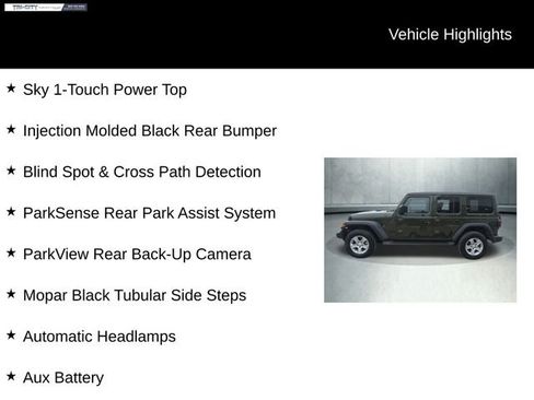 Used 2022 Jeep Wrangler Unlimited Sport S w/ Sun And Sound Package image 38