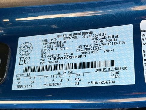Used 2024 Ford F150 STX w/ Equipment Group 201A FX4 AWD/4WD image 33