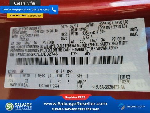 Used 2014 Ford Escape SE w/ Equipment Group 201A FWD image 17