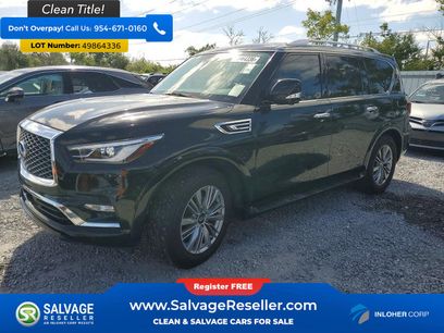 Used 2021 INFINITI QX80 Luxe