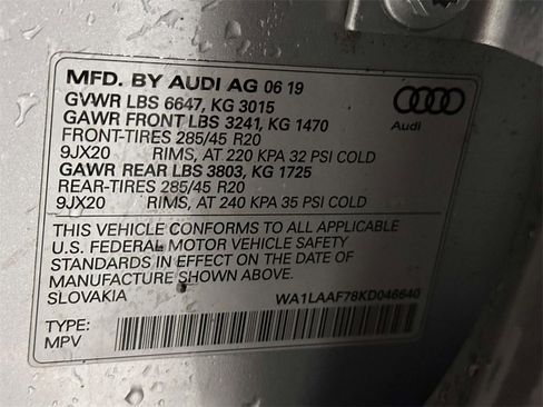 Used 2019 Audi Q7 3.0T Premium Plus w/ Premium Plus Package image 36