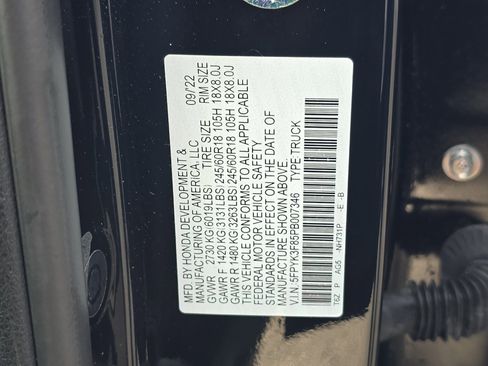 Used 2023 Honda Ridgeline Black Edition image 31
