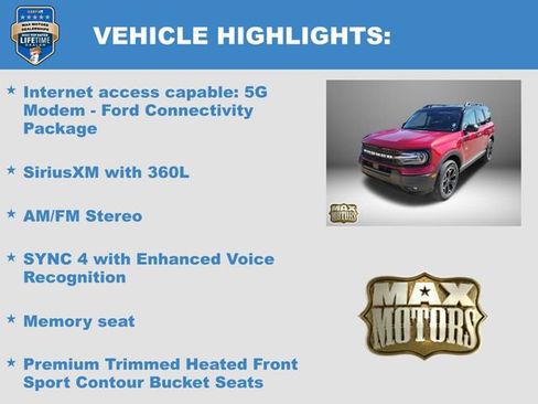 New 2026 Ford Bronco Sport Outer Banks AWD/4WD image 12