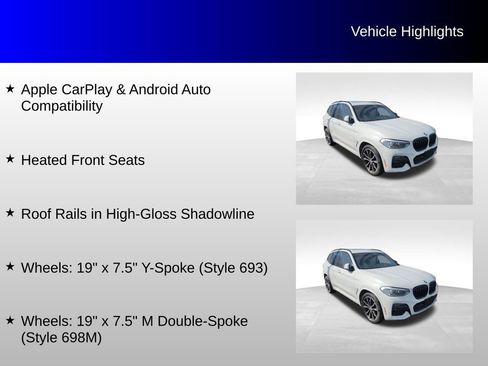 Used 2021 BMW X3 xDrive30i image 21