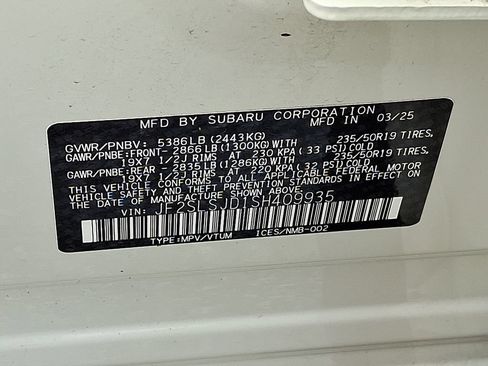Certified 2025 Subaru Forester Sport AWD/4WD image 30