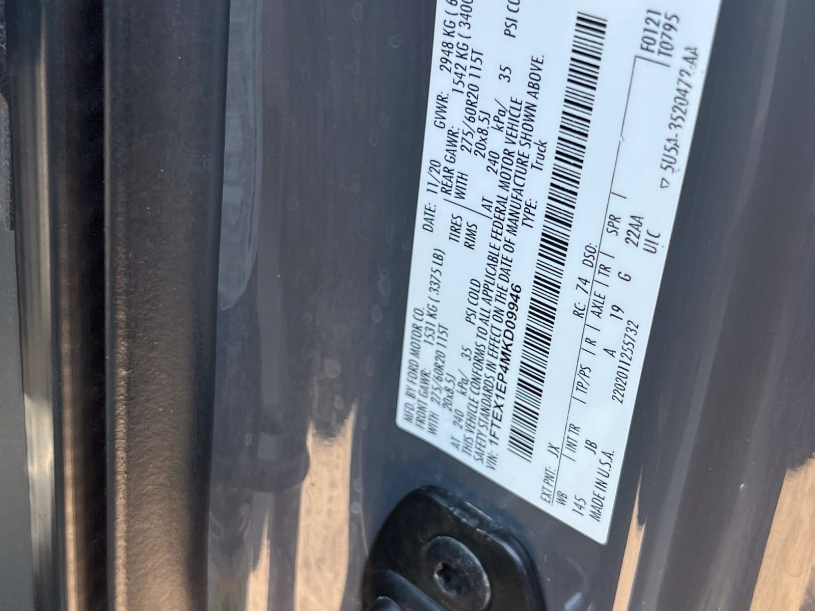 Used 2021 Ford F150 XL w/ Equipment Group 101A High AWD/4WD image 11