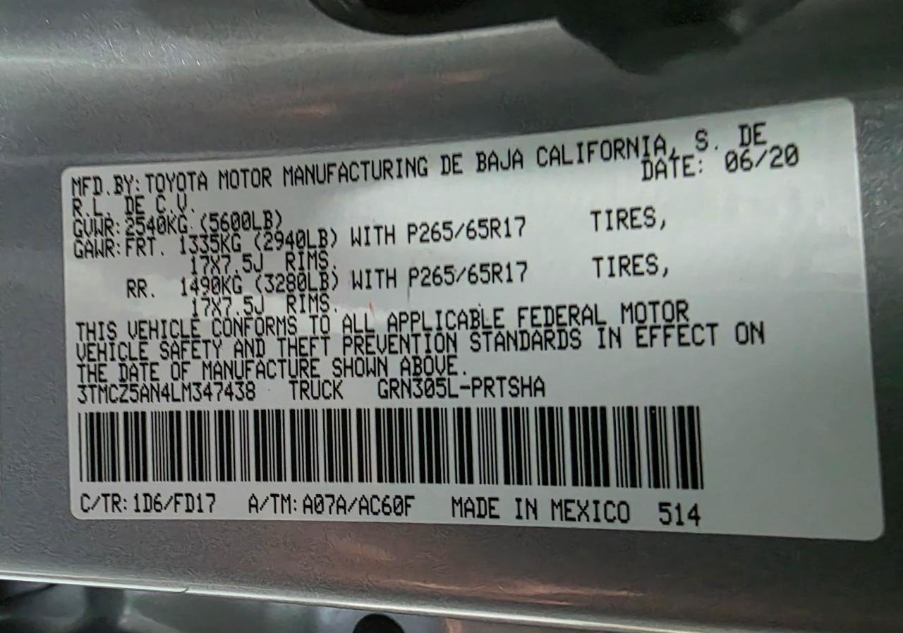 Used 2020 Toyota Tacoma TRD Sport AWD/4WD image 43