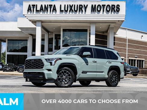 Used 2024 Toyota Sequoia Platinum AWD/4WD image 3