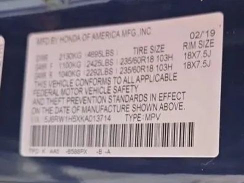 Used 2019 Honda CR-V EX image 54