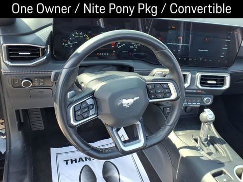 Used 2025 Ford Mustang GT Premium w/ Mustang Nite Pony Package RWD image 21