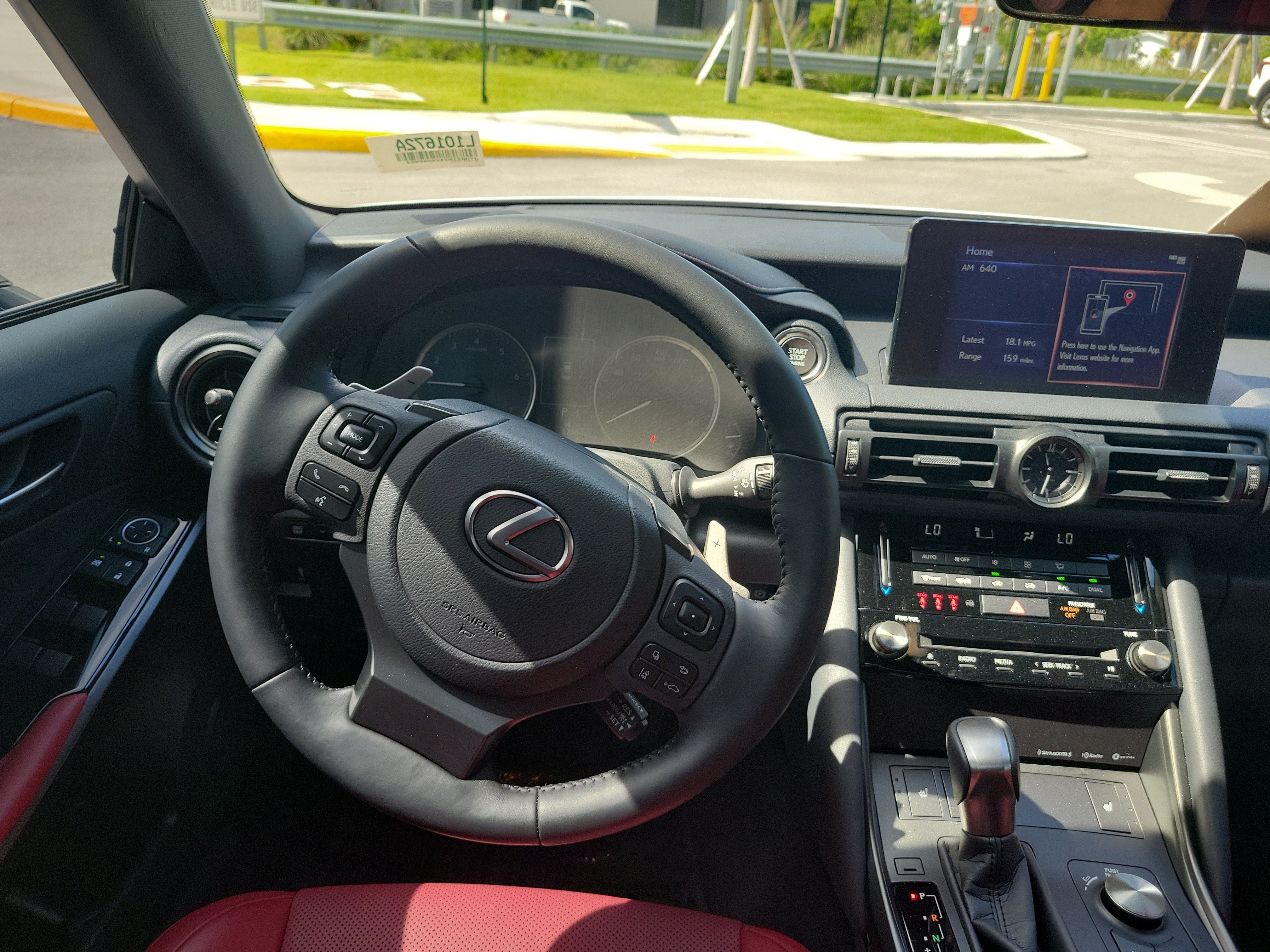 Used 2025 Lexus IS 350 F Sport w/ Accessory Package 2 RWD image 15