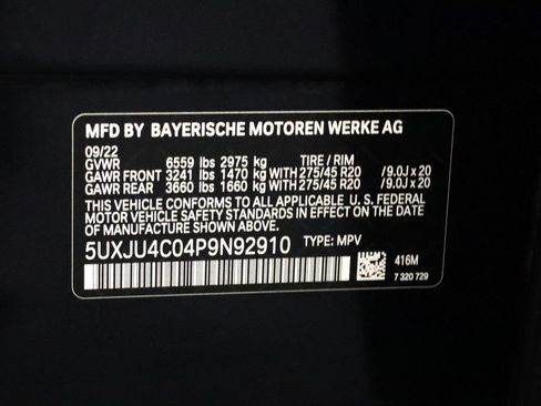Used 2023 BMW X5 M50i w/ Executive Package AWD/4WD image 33
