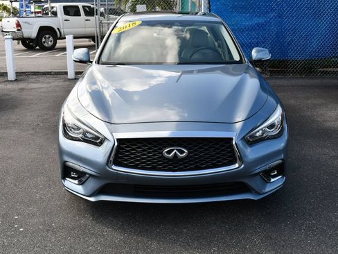 Used 2018 INFINITI Q50 Luxe w/ Sensory Package (Luxe) RWD image 9