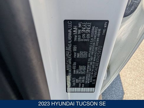 Certified 2023 Hyundai Tucson SE AWD/4WD image 31