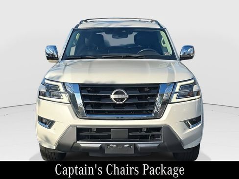 Used 2023 Nissan Armada Platinum w/ Captain's Chairs Package image 2
