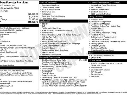 Used 2022 Subaru Forester Premium image 12