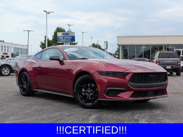 Certified 2025 Ford Mustang Premium w/ Mustang Nite Pony Package RWD image 2