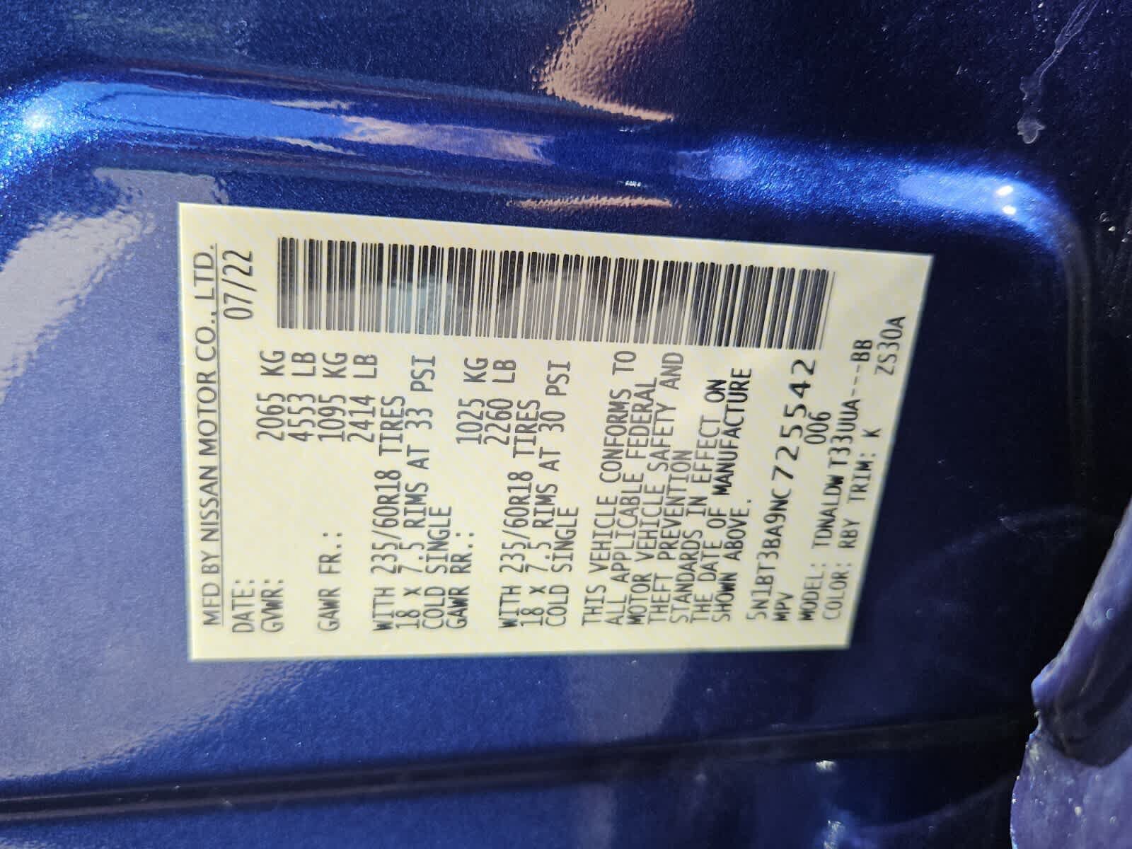 Used 2022 Nissan Rogue SV FWD image 7