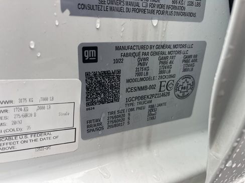 Used 2023 Chevrolet Silverado 1500 Custom w/ Rally Edition image 37