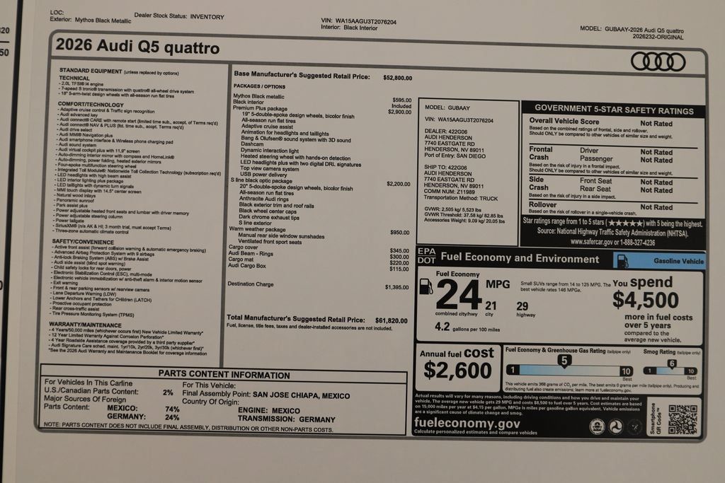 New 2026 Audi Q5 Premium Plus AWD/4WD image 33